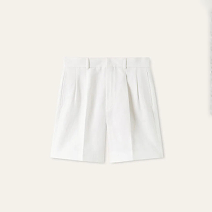 loro piana buxton linen bermuda shorts